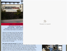 Tablet Screenshot of northcountyrvstorage.net